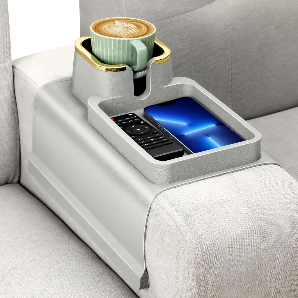 SemiShare Couch Cup Holder Tray