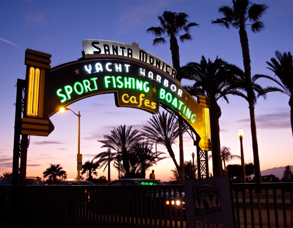 Santa Monica Pier-Things to Do in California Diamond Bar